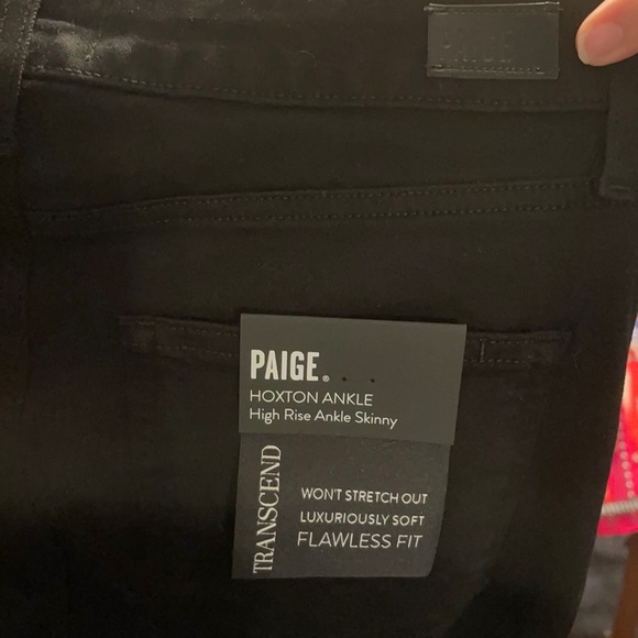 Size 29 black Paige jeans - Picture 1 of 4